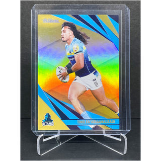 2024 NRL Traders Gold Special Tino Fa'asuamaleaui Gold Coast Titans 27/82