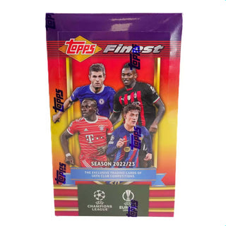 2022/23 Topps Finest Flashbacks UEFA Club Competitions Soccer Hobby Box