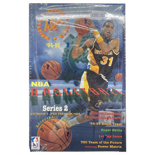 1994-95 Topps Stadium Club NBA Basketball Series 2 Factory Sealed Hobby Box