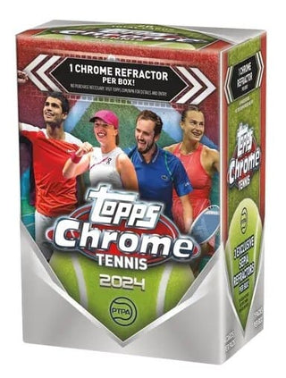 2024 Topps Chrome Tennis 7-Pack Blaster Box