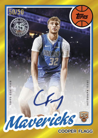 2025-26 Topps Basketball 9-Pack Fanatics Blaster Box