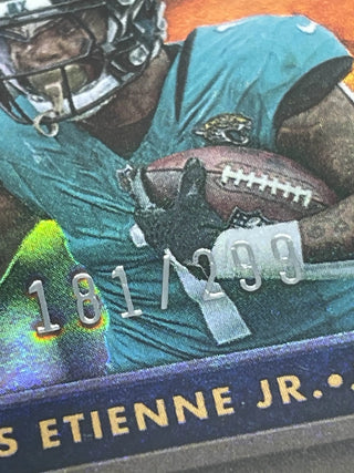 2024 Panini Gold Standard Travis Etienne Jr. Gold Rush Patch 181/299