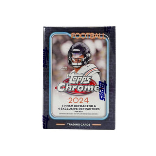 2024 Topps Chrome Football 7-Pack Blaster Box