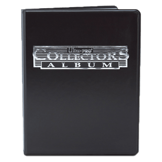 ULTRA PRO 9-Pocket Black Collectors Portfolio