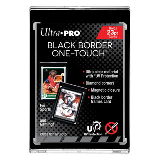 Ultra Pro 23Pt Black Border One-Touch