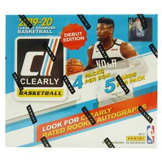 2019-20 Panini Clearly Donruss Basketball Hobby Box