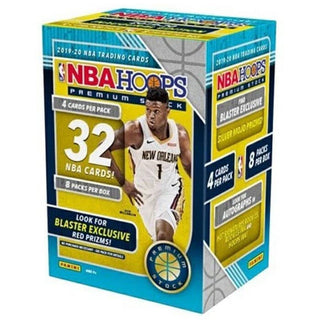 2019-20 Panini NBA Hoops Premium Stock- Box 32 ct. Red Prizms