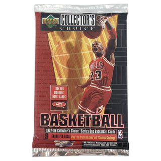 1997-98 Collectors Choice 9-Card Pack