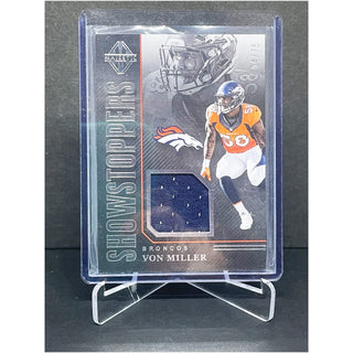 2021 Panini Majestic Showstoppers Materials Von Miller 04/75