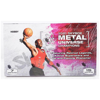 2021 Upper Deck Skybox Metal Universe Champions Hobby Box
