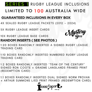 Rugby League Mystery Box - Series 1