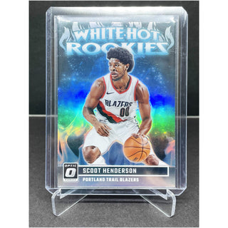 2023-24 Panini Donruss Optic White Hot Rookies Scoot Henderson - No. 15