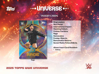 2025 Topps WWE Universe Wrestling Blaster Box