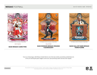 2024 Panini Mosaic Football 6-Pack Blaster Box