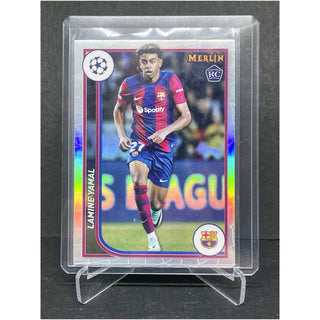 2024 Topps Merlin UEFA Lamine Yamal Chrome RC - No. 27