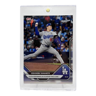 Yoshinobu Yamamoto - 2025 MLB Topps NOW® - Clutch Performance On The Mound Forces Game 7