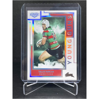 2024 NRL Elite Tallis Duncan South Sydney Rabbitohs Young Guns White YG 25/34 L/Ed 131/206