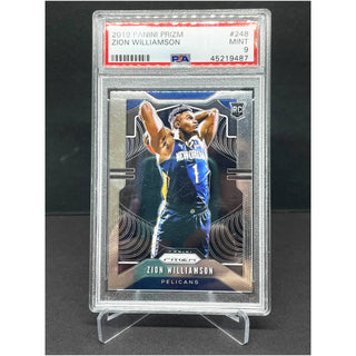 2019 Panini Prizm Zion Williamson Rookie PSA Mint 9 ( C )